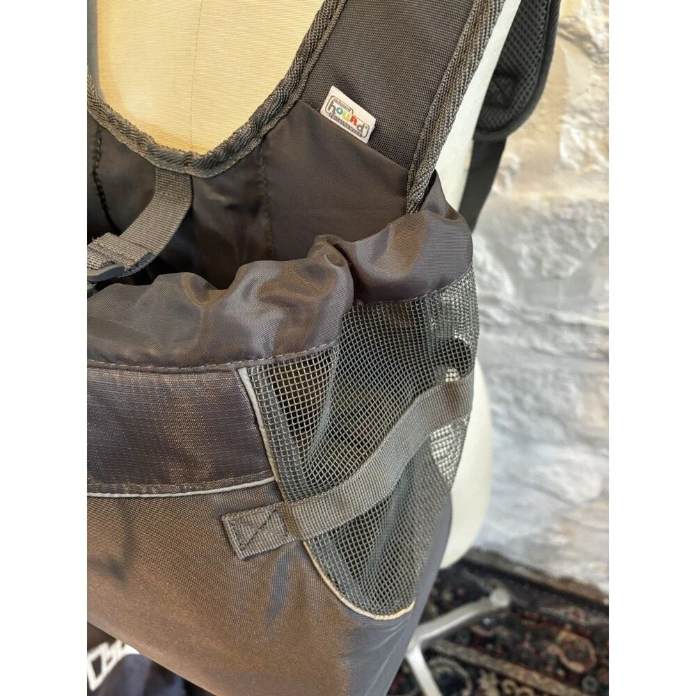 Outward Hound PupPak Front Dog Carrier Outdoor Small Up To 10 Lbs Grey